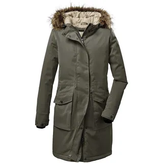 G.I.G.A. DX by killtec Gw 24 WMN Prk Casual Funktionsparka Parka mit Kapuze, oliv, 36 EU