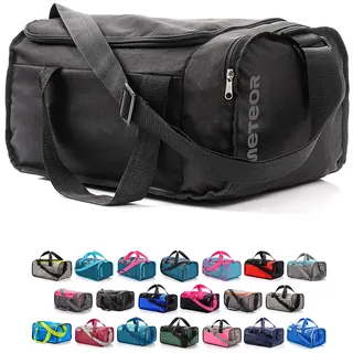 meteor Sporttasche Kinder 20-40L Gym Tasche Herren schwimmtasche Reisetasche Urlaubstasche klein Fitnesstasche Damen Riementasche Kindertaschen Schule-Taschen turntasche Jungen