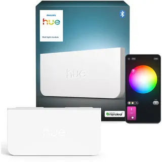 Philips Hue Wandleuchten-Steuermodul | für Nanoleaf Triangle, Mini Triangle und Hexagon Panels, Smart Home, Lichtszenen, Ambiente Licht, App-Steuerung