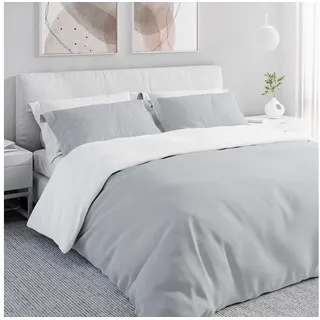 Wolkenfeld Bettwäsche »Allergiker Bettwäsche, unfassbar weich« 2 Stk. tlg. 135x200 cm, 155x220 & Übergrößen I inkl. Kissenbezüge 80x80 I 2-farbig