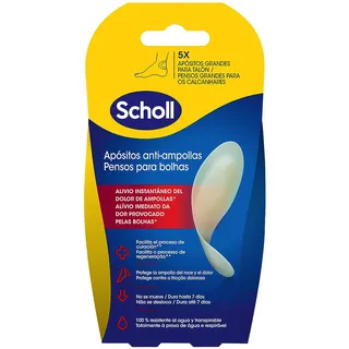 Scholl Large anti-blister DRESSINGS 5 units