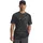Herren ABC CAMO Kurzarmshirt weiches T-Shirt mit Rundhals schnelltrocknendes Sportshirt mit Camouflage-Druck Castlerock Black 3XL