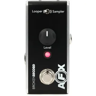 FISHMAN AFX Broken Record Pedal, Mini Looper/Sampler, schwarz