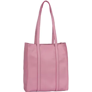 Shopper GABOR "Elfie", Damen, Gr. B/H/T: 30cm x 33cm x 9,5cm, pink, Polyurethan, clean, gepflegt, unifarben, Taschen Shopper, aus fein genarbtem, glattem Kunstleder und mit einem Logo Rubber Patch