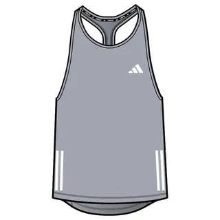 adidas Damen Own The Run Tank Top Tanktop, Halo Silver, XS
