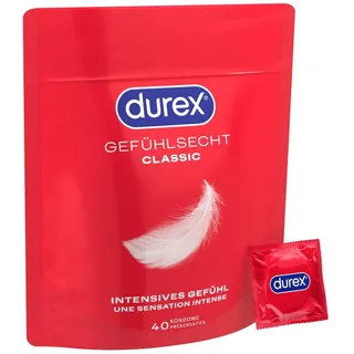 DUREX Gefühlsecht Classic, 40 Stück