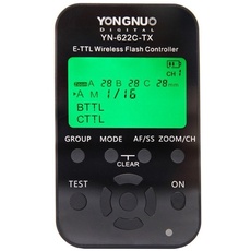 YONGNUO YN-622C-TX E-TTL Funkauslöser für Canon mit NAMVO Diffuso
