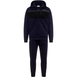 Kappa - Trainingsanzug, Herren, Blau, Baumwolle, Sportstyle, FURI-Logo, Größe: L