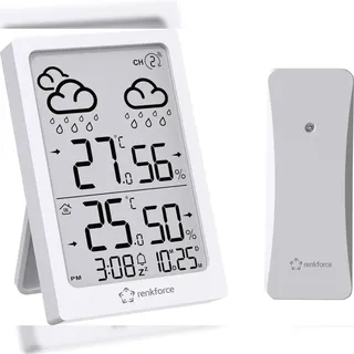 Renkforce RF-6416472 Funk-Wetterstation Anzahl Sensoren max. 1 St.
