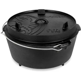 Petromax Feuertopf - Dutch Oven aus Gusseisen für Kochen und Backen