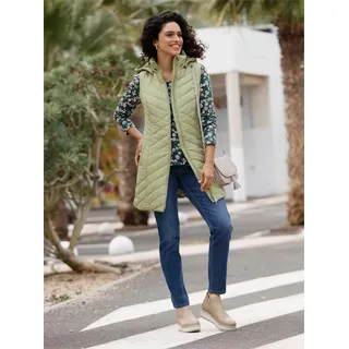 Inspirationen Longweste, grün