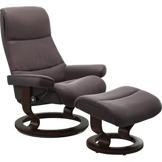 Stressless Stressless® Fußhocker »View«, mit Classic Base,Gestell Braun