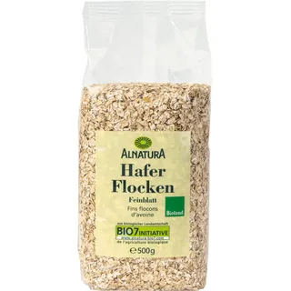 Alnatura Bio Haferflocken Kleinblatt, 500g (5er Pack)