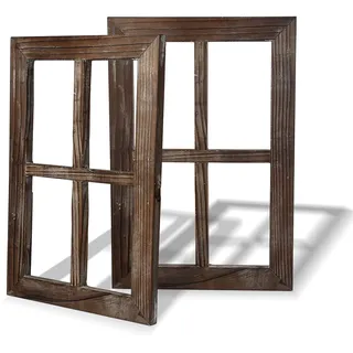 bestool Bilderrahmen Vintage Braun 40x28 cm 2er Set