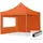 Faltpavillon 3 x 3 m inkl. 2 Seitenteile Orange