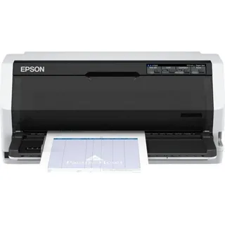 Epson LQ-690IIN, 487 Zeichen pro Sekunde, 360 x 180 DPI, 366 Zeichen pro Sekunde, 121 Zeichen pro Sekunde, 7 Kopien, CODABAR (NW-7), Code 39, Code-128 Codabar Library, EAN128, EAN13, Industrial 2/5, Interleaved 2/5,... - Schwarz, Weiß