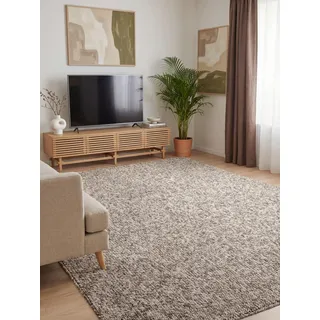 ELLE DECORATION Rocco Webteppich 240 x 340 cm Taupe/Multi