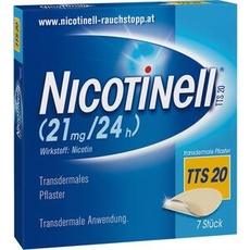 Nicotinell® TTS 20 transdermale Pflaster 7 Stück