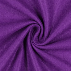 Mondo Tessuti - Stoffschnitte Linsentuch - Filz 1 mm - Erhältlich in verschiedenen Größen und 60 Farben (100 x 95 cm, Violett)