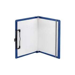 sax design Klemmbrett 2-750-22 DIN A5 auf DIN A4 blaubeere Kunststoff, 1 St.