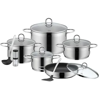Silit Topf-Set 5-tlg. Kochtopf + Bratentopf + Bratpfanne