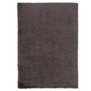Novel Hochflorteppich , Dunkelbraun , Textil , Uni , rechteckig , 200x290 cm , in verschiedenen Größen erhältlich , Teppiche und Böden, Teppiche, Hochflorteppiche & Shaggys