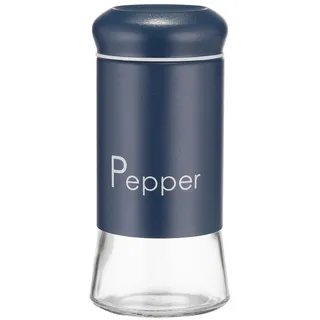 Galicja Gewürzdosen GRENO – Gewürz Organizer – Pfefferstreuer – Gewürzstreuer – Spice Jars – Salzstreuer klein – 150ml Gewürzgläser fur PEPPER Marineblau