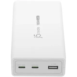 j5create 185W GaN 3-Port Charger