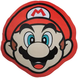 Nemesis Now Super Mario Kissen 40 x 40 cm Rot