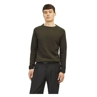 JACK & JONES JJEHILL Pullover Olive Night S
