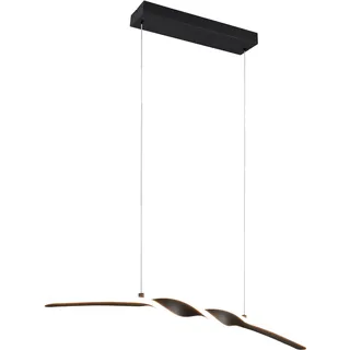 Trio Ginko 1-flg. 13 cm schwarz