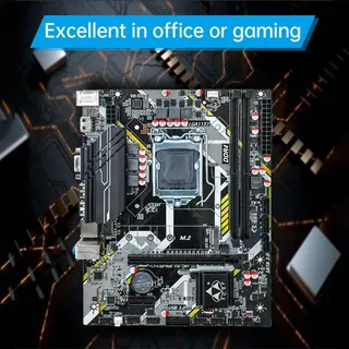 H310A4 V1.1 Gaming-Motherboard, 2666 MHz Frequenz, LGA1151 (Intel 6/7/8/9. Generation), kompatibel mit Core i3/i5/i7 und Celeron/Pentium