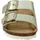 Damen, Frauen, Klassische Sandalen, Sandalen,Pantoletten,Sommerschuhe,Hausschuhe,Kork-fußbett,Messing,39 EU / 6 UK