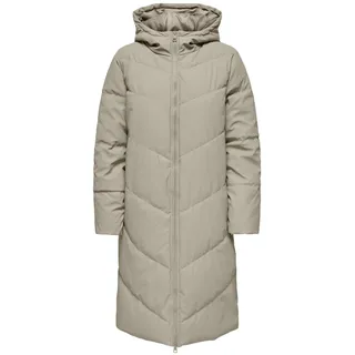 JdY Damen JDYULRIKKA Water REP Puffa OTW NOOS Jacke, Simply Taupe, M