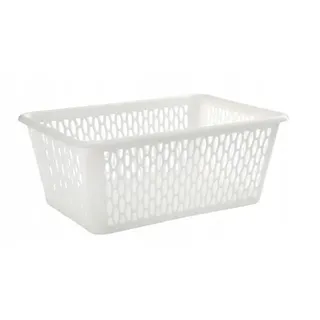 Aufbewahrungskorb aus Kunststoff 20 cm Molly - Creme