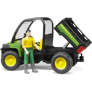 Bruder 02490 - Gator 855D mit Fahrer grün 1:16