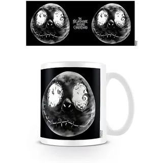 Disney Nightmare Before Christmas Jack Face 11oz/315ml Kaffeetassen, Mehrfarbig, 7.9 x 11 x 9.3 cm
