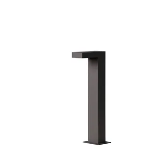LUCIDE Sockelleuchte Aluminium 40,0 cm IP54 inkl. LED grau