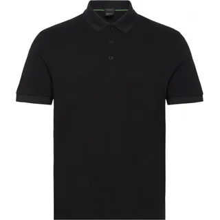 Hugo Boss Polo Paddy schwarz Regular Fit Kurzarm - Schwarz