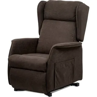 Autronic Fernsehsessel und Relaxsessel "tuák" + elektrische Positionierung, 1 Motor 230V 29V, Bezug h (TV-1190 BR2) - Braun