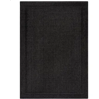 Outdoorteppich , Grau , Textil , Bordüre , rechteckig , 160x230 cm , Reach, AZO-frei , wasserabweisend, schmutzabweisend, UV-beständig , Teppiche und Böden, Teppiche, Outdoorteppiche