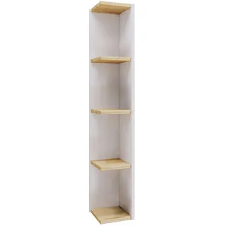VCM Eckregal 15 x 97 x 17 cm Weiß