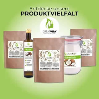 GreatVita Bio Apfelessig Flüssigkeit 1000 ml