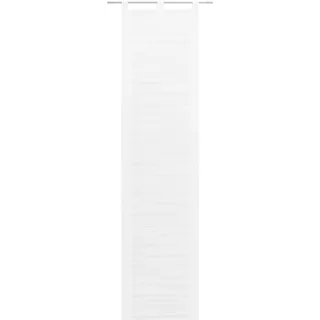 Neutex for you! Schiebegardine »Padova« Schlaufen 1 Stk. tlg. inkl. Beschwerungsstange, Halbtransparent, Fransen-Effekt, modern, weiß