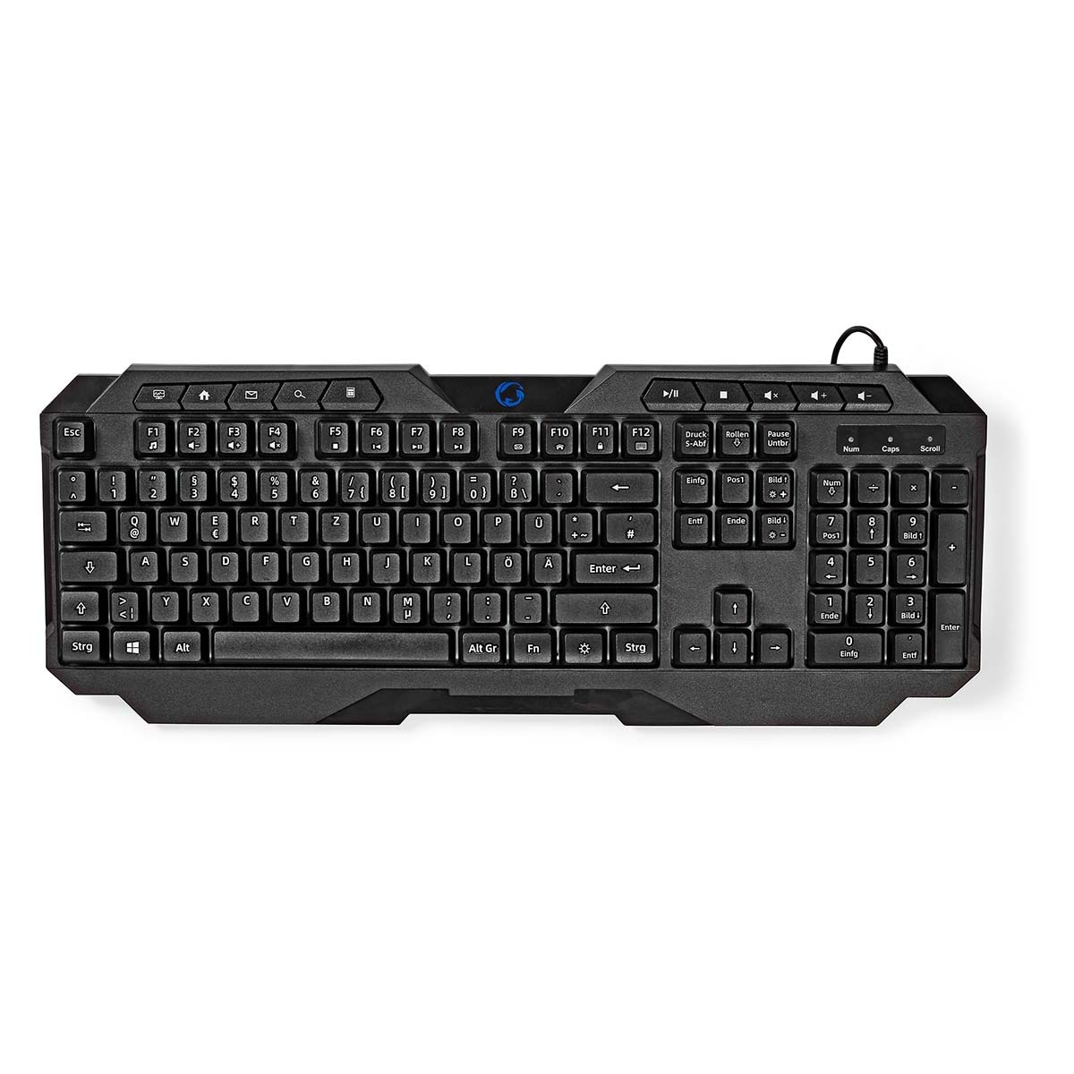 Bild von GKBD110BKUS Tastatur USB QWERTY US International Schwarz