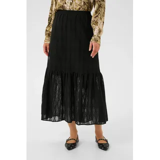 Cream Maxirock Damen Schwarz 40