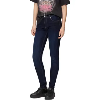 QS Damen Jeans Sadie – Skinny Fit, Mid Rise, Skinny Leg – elastisch & modern im Used-Look