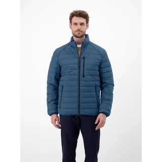 Lerros Blouson ohne Kapuze Light Weight mit Reißverschluss und Stehkragen blau