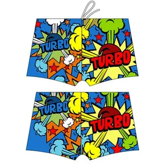 Turbo Pop Badehose Boxer - Multicolor - 3XL