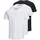 BASIC TEE schwarz/weiß XL